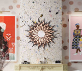 Sunflower Antique Wall Mirror Model: TOV-C18241